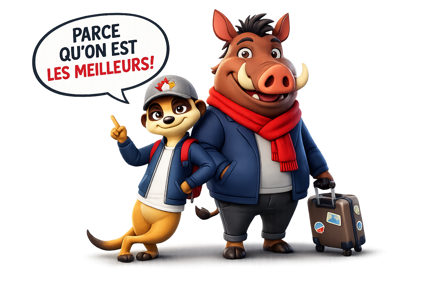 Mascottes Mboa Canada